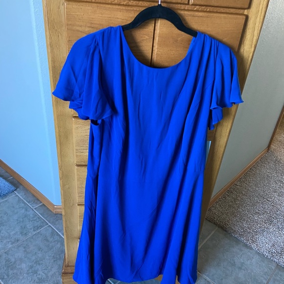 Nordstrom Dresses & Skirts - Beautiful blue crepe dress